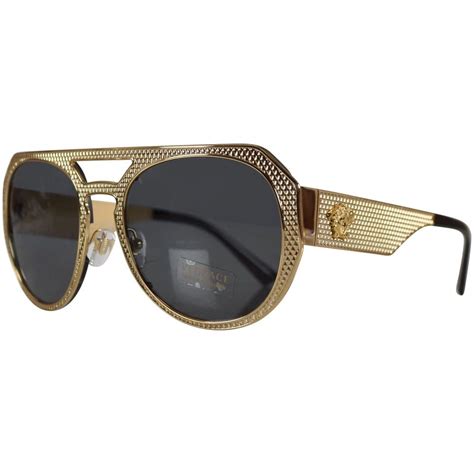 versace glasses white and gold|versace gold frame glasses men's.